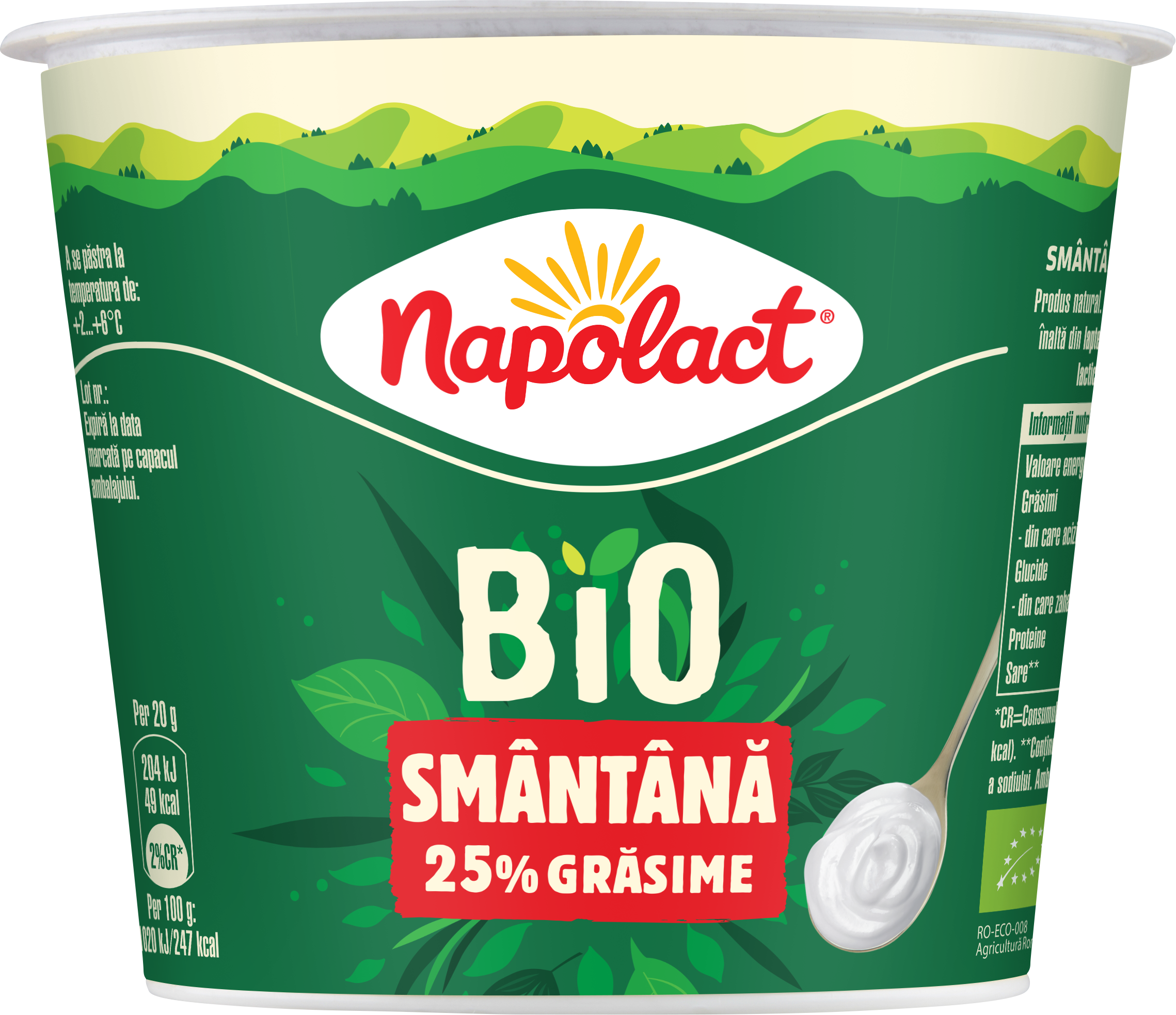 Gs1 Smantana Bio 300g 25 Frontal 240725